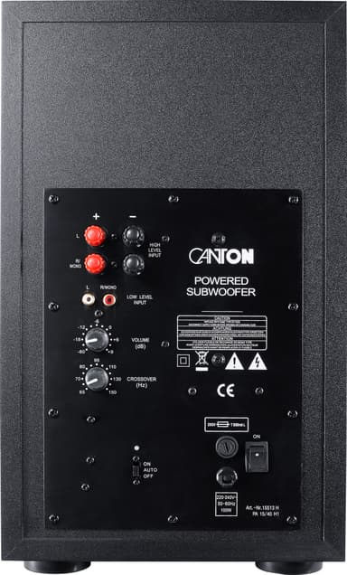 Canton Movie 135 5.1 hemmabiosystem (svart)