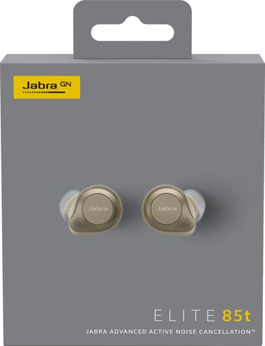 Jabra Elite 85T True Wireless hörlurar (guldbeige)