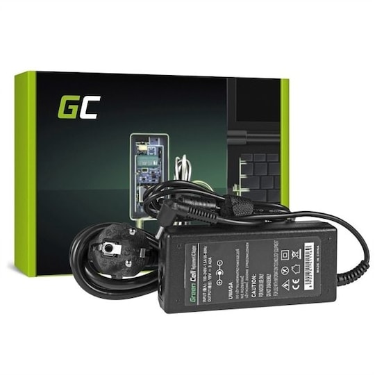 Green Cell laddare / AC Adapter till Asus 65W / 19V 3.42A / 4.0-1.35mm