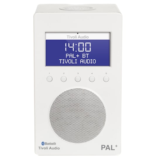 Tivoli Audio PAL+ BT Trådlös radio (vit)