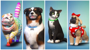 The Sims 4: 4 Hundar & Katter (PC/Mac)