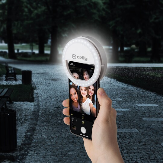 Celly Click Light Pro ficklampa för selfies