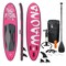 Surfingbräda Stand Up Paddle SUP styrelse Maona paddel ombord uppblåsbar rosa