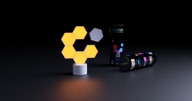 LifeSmart Cololight Pro RGB LED-paneler startpaket LS166A6 (6-pack)