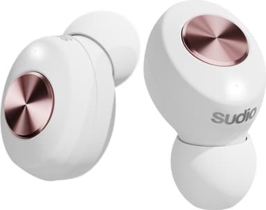 Sudio Tolv true wireless in-ear hörlurar (vit)