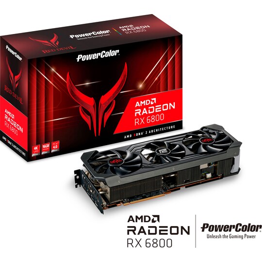 PowerColor Radeon RX 6800 Red Devil grafikkort