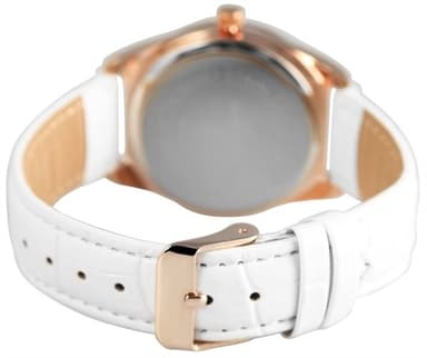 Excellanc Damklocka med läderarmband