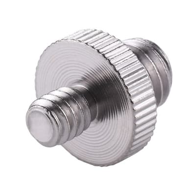 Kamera adapter 1/4 till 3/8 " skruv