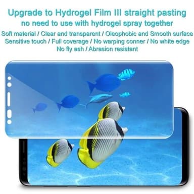 Fullskärmsskydd / displayskydd Samsung Galaxy S9 - 2-Pack