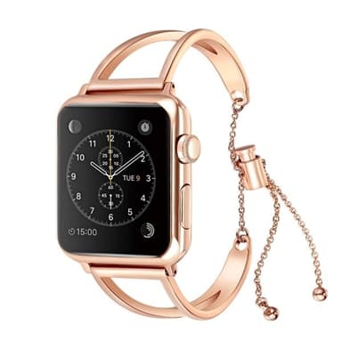 Armband Metall V till Apple Watch 42mm -Rose Gold