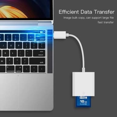 USB type-C till SD minneskort adapter