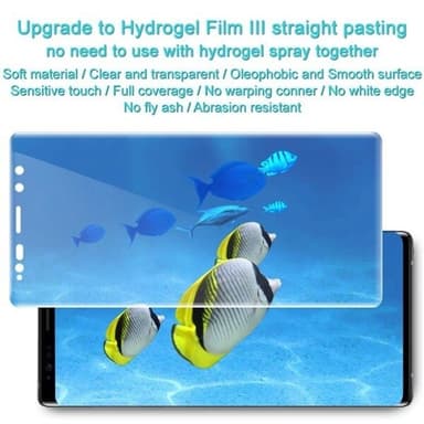 Fullskärmsskydd / displayskydd för Samsung Galaxy Note 9 - 2-pack