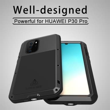 LOVE MEI Dustproof Shockproof Skal Huawei P30 Pro