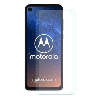 ENKAY Skärmskydd i härdat glas till Motorola Moto One Vision - 2-Pack