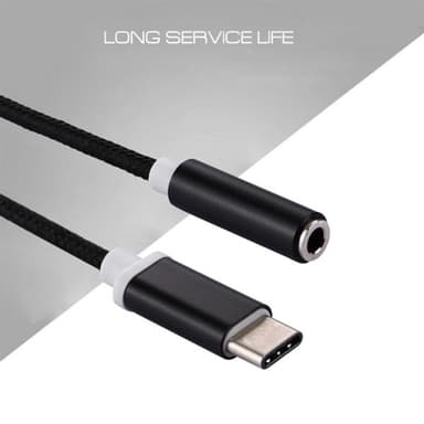 USB-C / Typ-C till 3,5mm hona – ljudadapter / ljudkabel