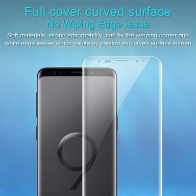 Fullskärmsskydd / displayskydd Samsung Galaxy S9 - 2-Pack