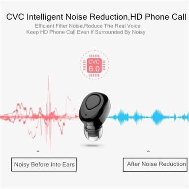 Bluetooth Handsfree Earbuds med laddfodral