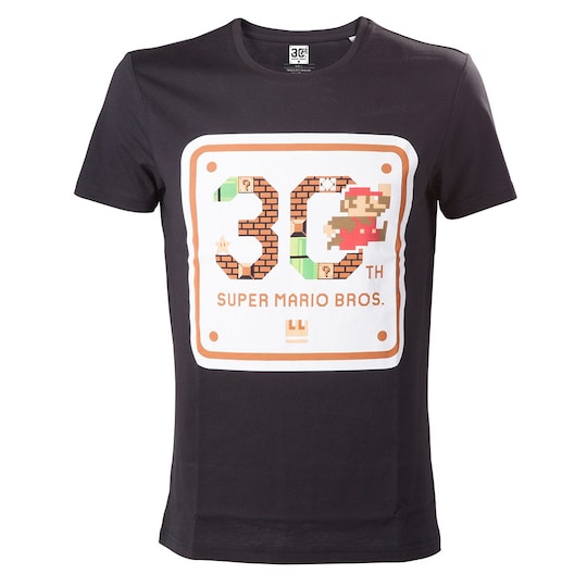 T-shirt Nintendo -30th Super Mario Anniversary (S)