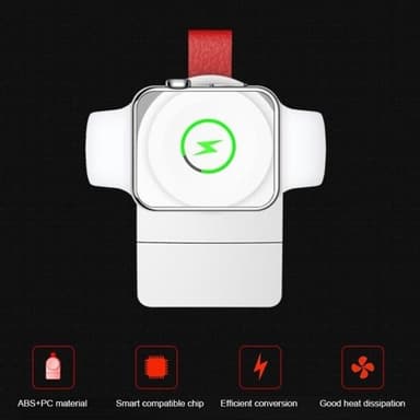 USB QI Laddare Apple Watch 4 & 3 & 2 & 1