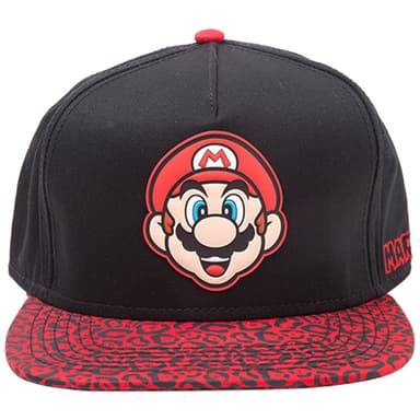 Nintendo Super Mario keps (svart/röd)