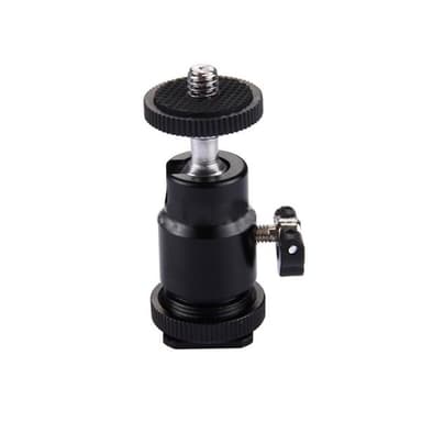 Kulledsadapter 1/4" Hot shoe