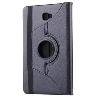 Fodral Samsung Galaxy Tab A 10.1 / SM-T580 med hållare i svart färg