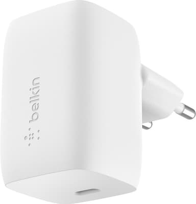 Belkin BOOST CHARGE Pro 60W GaN USB-C väggladdare (vit)