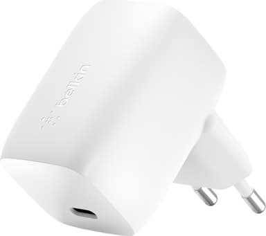 Belkin BOOST CHARGE Pro 60W GaN USB-C väggladdare (vit)