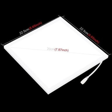 PULUZ Mini LED-platta 20x20cm