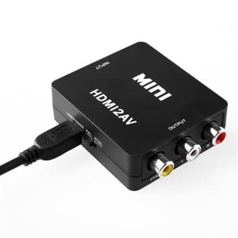 Signalomvandlare från HDMI till AV/CVBS