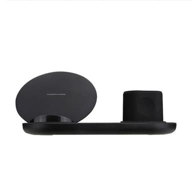 6i1 Laddstation för Apple Airpods, Watch & iPhone Svart
