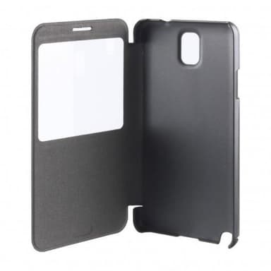 Xqisit, Flip Cover med fönster för Samsung Note 3 (Svart)