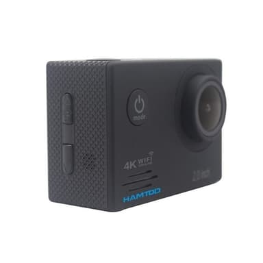 HAMTOD HD 4K WiFi Actionkamera med fjärrkontroll