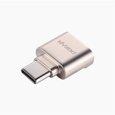 MicroSD kortläsare / nyckelring USB-C / Type-C 3.1 – OTG-funktion