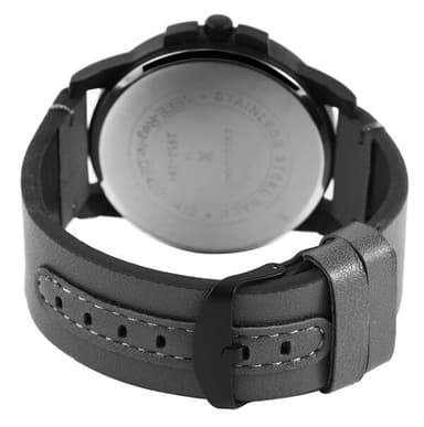 Excellanc Herrklocka med läderarmband