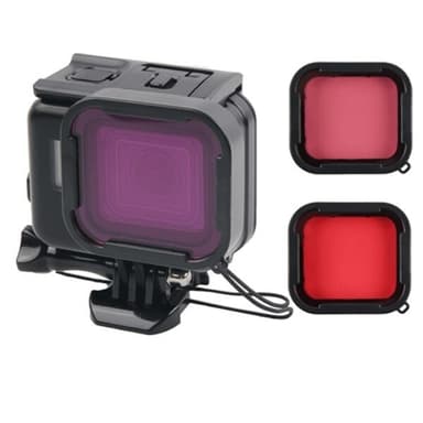 Vattentätt Kamerahus med filter GoPro Hero 7 Svart