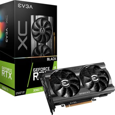 EVGA GeForce RTX 3060 Ti XC Black grafikkort