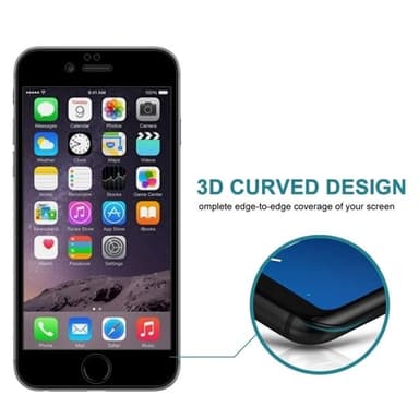 Sekretess skärmskydd i tempererat Glas iPhone 6 & 6s