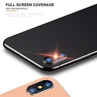 Skärmskydd härdat glas kameralins iPhone XS / X