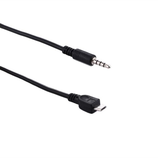 Auxkabel / ljudkabel 3,5mm till micro-USB