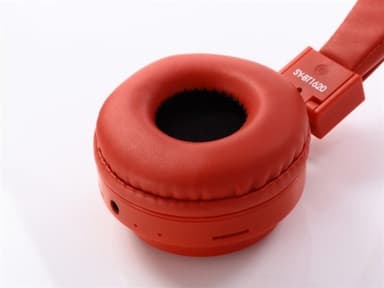 Svart Trådlöst headset