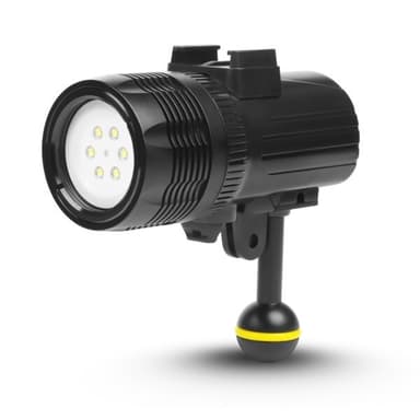 Undervattenslampa LED GoPro HERO7 /6 /5 1500 Lumens 60m