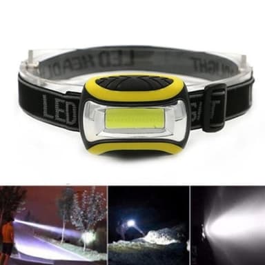 LED Pannlampa / Fiskelampa / Cykellampa