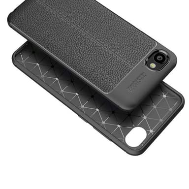 TPU Bakskal HTC Desire 12 - Svart