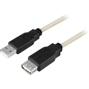 USB 2.0 Förlängningskabel A-A 2Meter