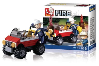 Byggblock Fire Serie Brand Jeep