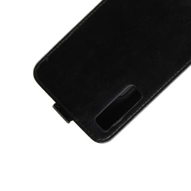 Vertikal Flipfodral Samsung Galaxy A7  2018 Svart