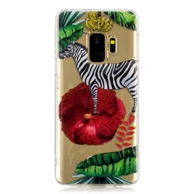Bakskal/ telefonskal Zebra för Samsung Galaxy S9