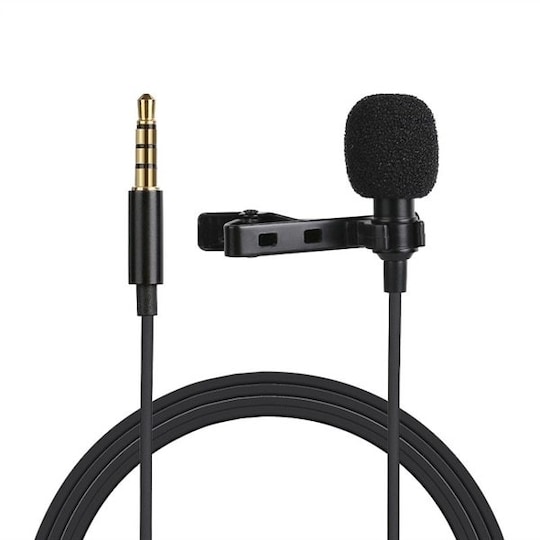 Mikrofon med clips till enheter med 3.5mm port