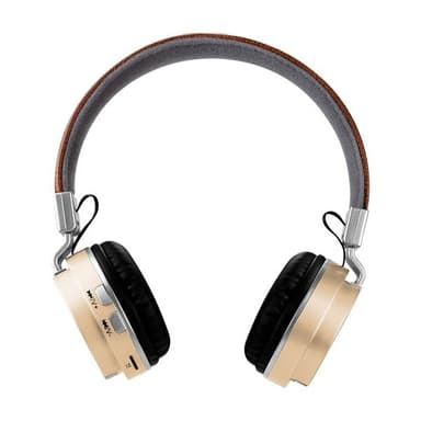 Guld Retro Bluetooth Headset för Mobiltelefon